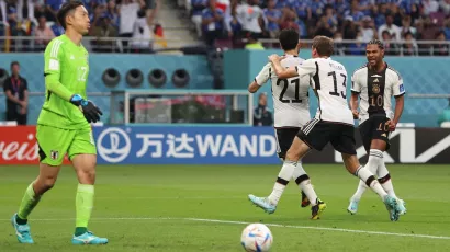 Ilkay Gündogan se estrenó en la Copa del Mundo y Alemania tomó ventaja ante Japón
