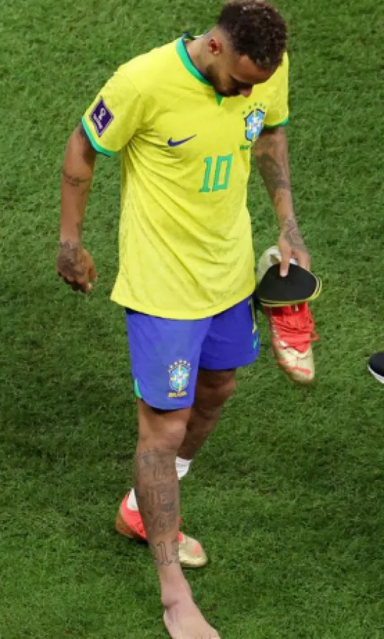 Brasil perdería a Neymar lo que resta de la fase de grupos en Catar 2022