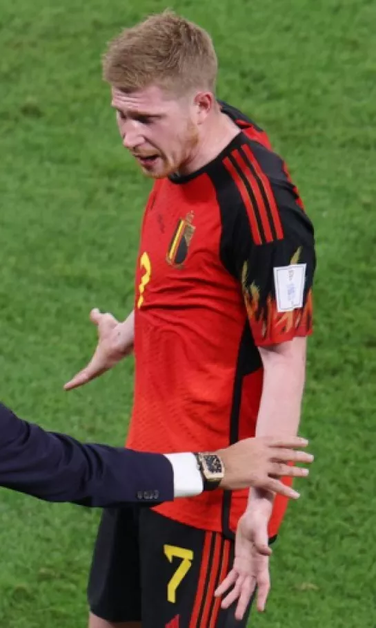 Kevin De Bruyne, frustrado por su desempeño con Bélgica