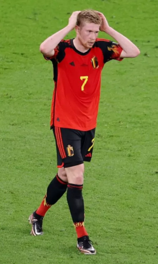 Kevin De Bruyne acepta que se frustra jugando con la Selección de Bélgica