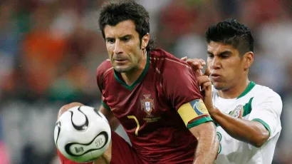 Alemania 2006: Portugal (campeón reinante de la Eurocopa) 2-1 México.