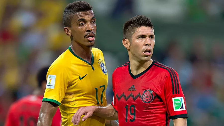 Brasil 2014: Brasil (pentacampeón y anfitrión) 0-0 México.