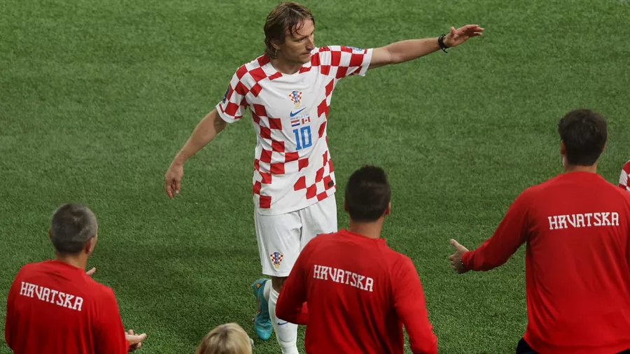 Luka Modric es el alma de Croacia y disfrutó como nadie el triunfo
