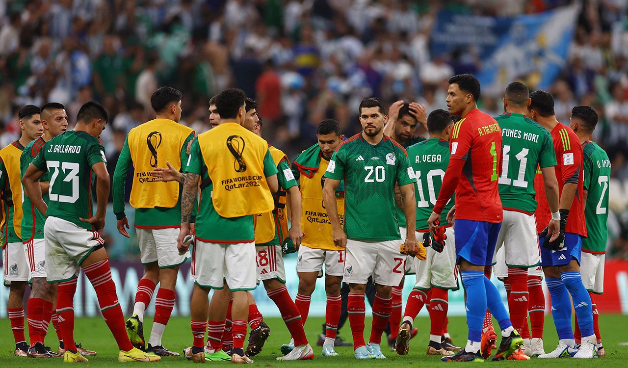 ¡Se rompió el vestidor de la Selección Mexicana!