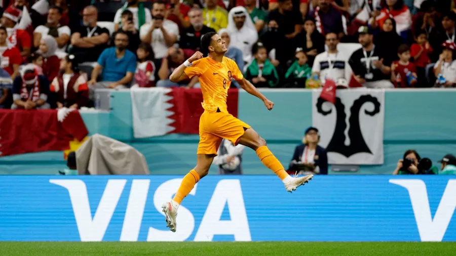 Cody Gakpo deja huella en la historia de Holanda en la Copa del Mundo