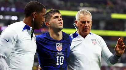 El sacrificio de Christian Pulisic, lesionado tras marcar el gol que está calificando a Estados Unidos
