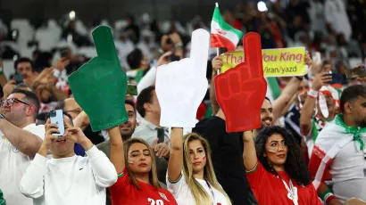 Irán se está despidiendo de la Copa del Mundo con la derrota parcial ante Estados Unidos.
