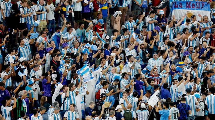 El triunfo de Argentina sobre Polonia provocó euforia en Buenos Aires