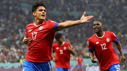 Con los goles de Yeltsin Tejeda (58') y Juan Pablo Vargas (70'), Costa Rica estaba remontando (2-1) a Alemania y clasificando al Mundial.