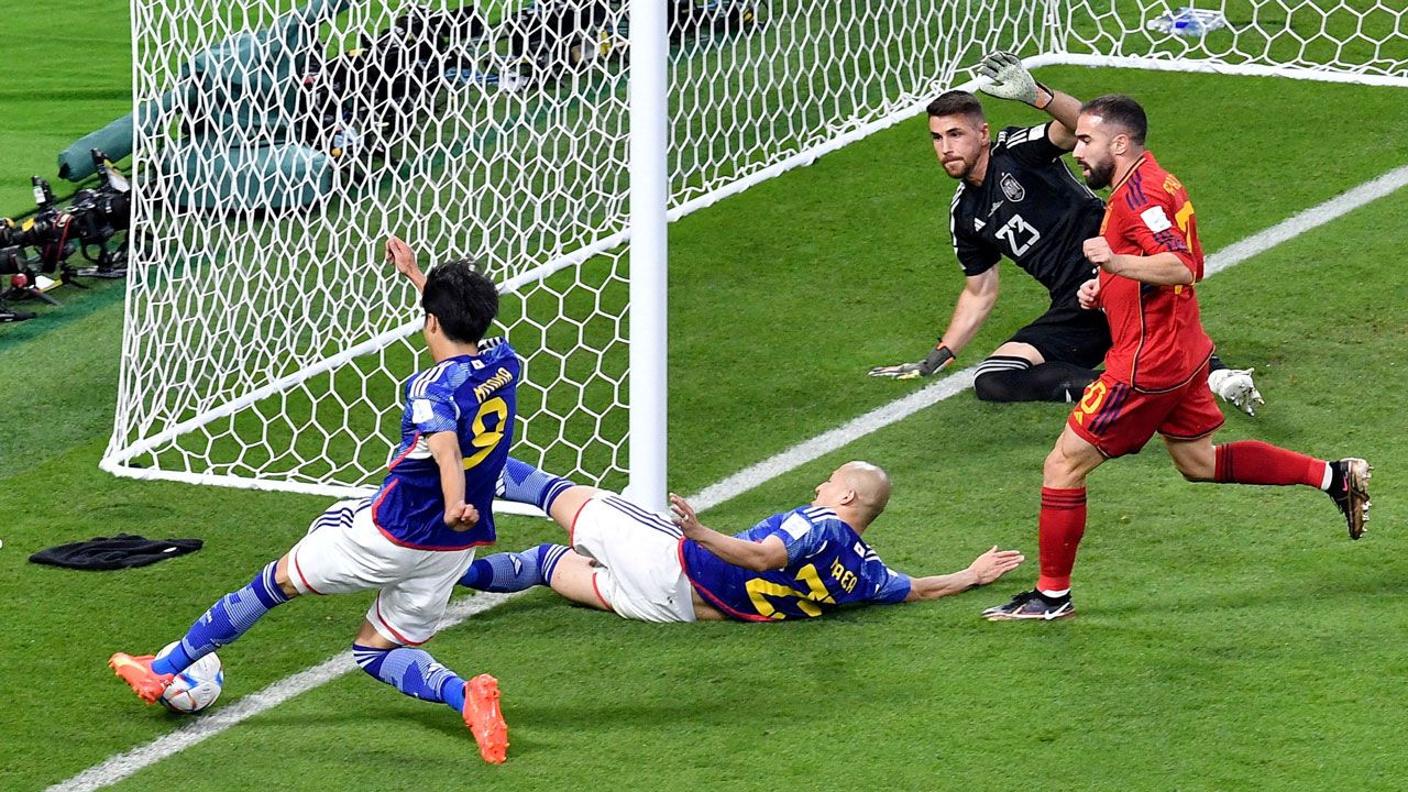 Alemania quedó fuera del Catar 2022 por este polémico gol de Japón ante España