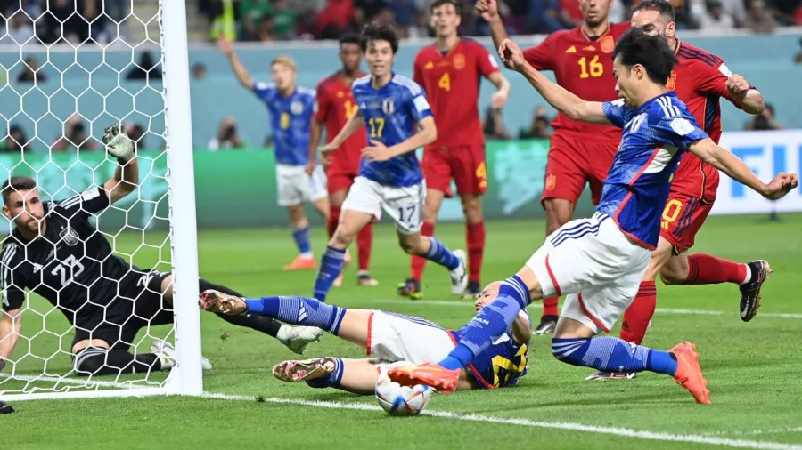 Alemania quedó fuera del Catar 2022 por este polémico gol de Japón ante España