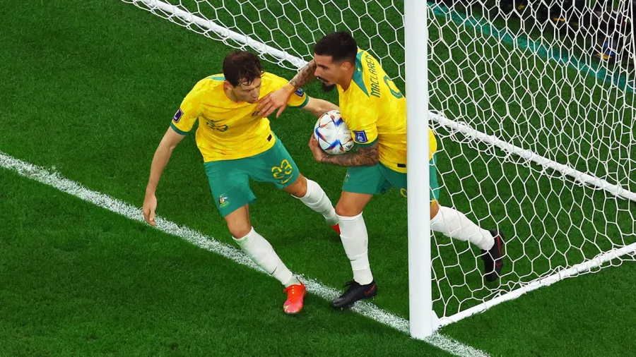 Pintaba para goleada de Argentina, pero Australia regresó al partido con este gol