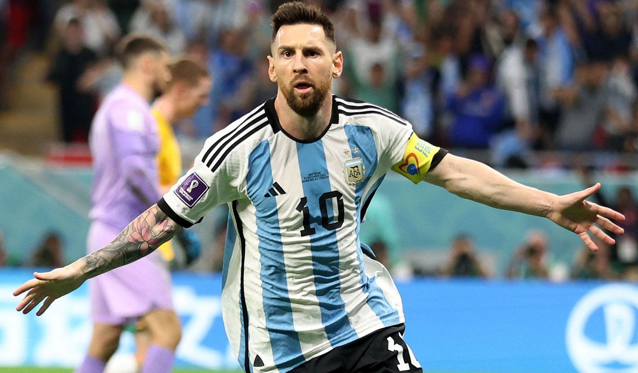 Lionel Messi, héroe de la campaña de equipajes Horizon de Louis
