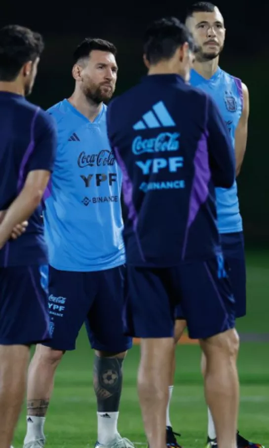 Argentina comenzó a trabajar en el duelo ante Holanda sin dos piezas