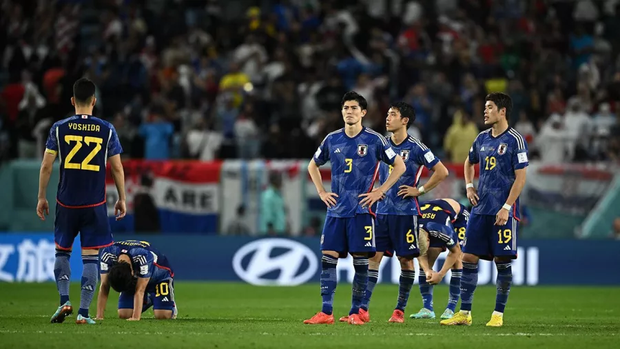 Japón, del júbilo al llanto tras ser eliminados por Croacia