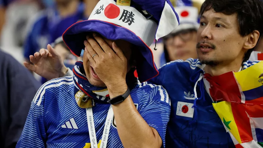 Japón, del júbilo al llanto tras ser eliminados por Croacia