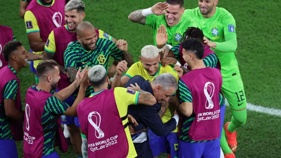 Hasta Tite bailó en los octavos de final de Catar 2022 entre Brasil y Corea del Sur