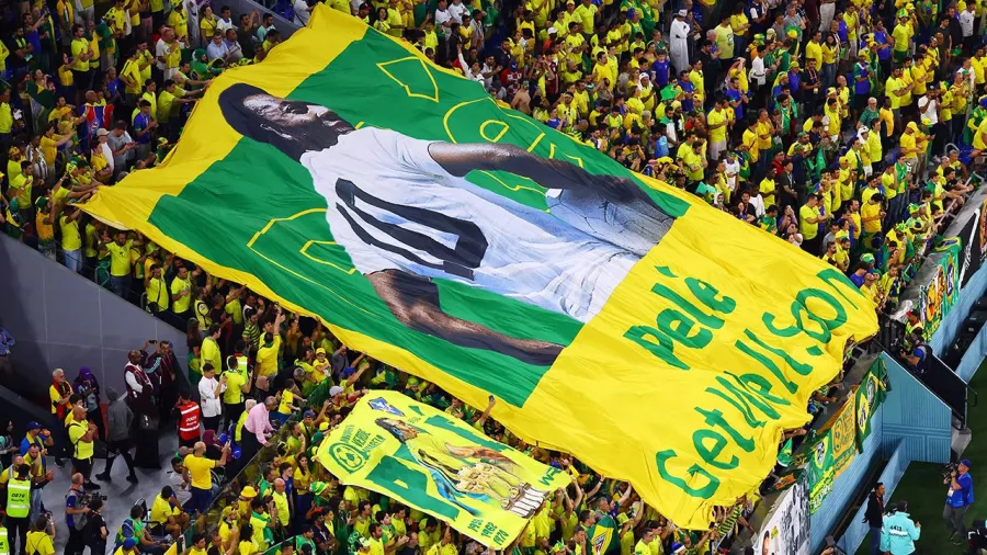 Los buenos deseos para Pelé no se detienen en Catar