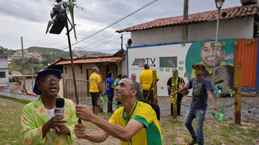 En Brasil apoyaron con todo a la 'verdeamarela'