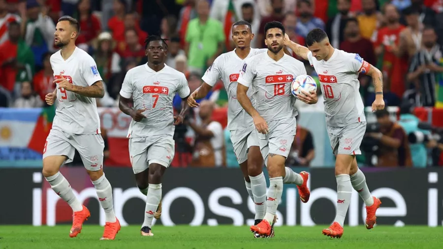 El de la honra; Suiza no se fue en blanco en la goleada ante Portugal