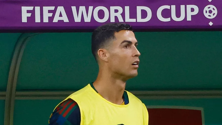 Las 'caras largas' de Cristiano Ronaldo desde el banquillo