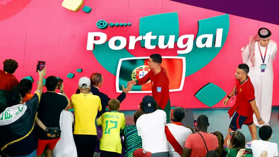 La otra secuencia de imágenes de Cristiano Ronaldo que disgutas en Portugal