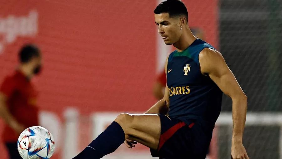 Terminó la polémica y Cristiano Ronaldo entrenó a plenitud con Portugal