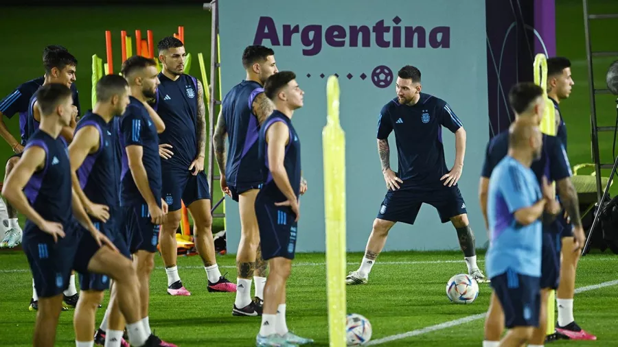 Argentina entrenó con equipo completo de cara a Holanda