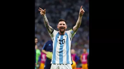 Pese a que los 'europeos' empatron, Messi mostró carácter en la tanda de penales al cobrar y anotar la primer ejecución.
