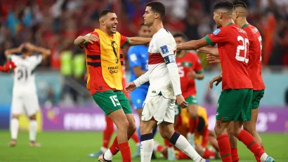 Golpazo histórico: Portugal, eliminado por Marruecos