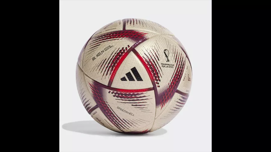 A detalle el balón Al Hilm, el cual rodará en las semifinales y la final de Catar 2022.