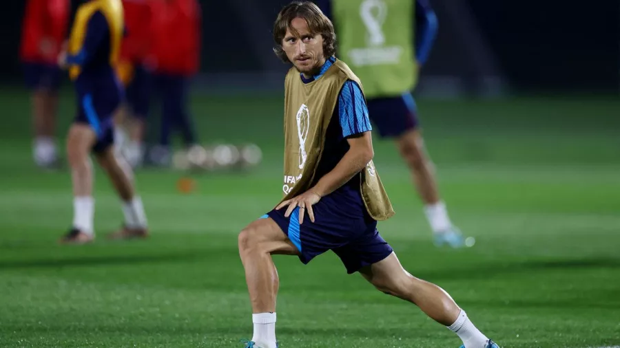 Luka Modric está enfocado en el partido contra Argentina de Catar 2022