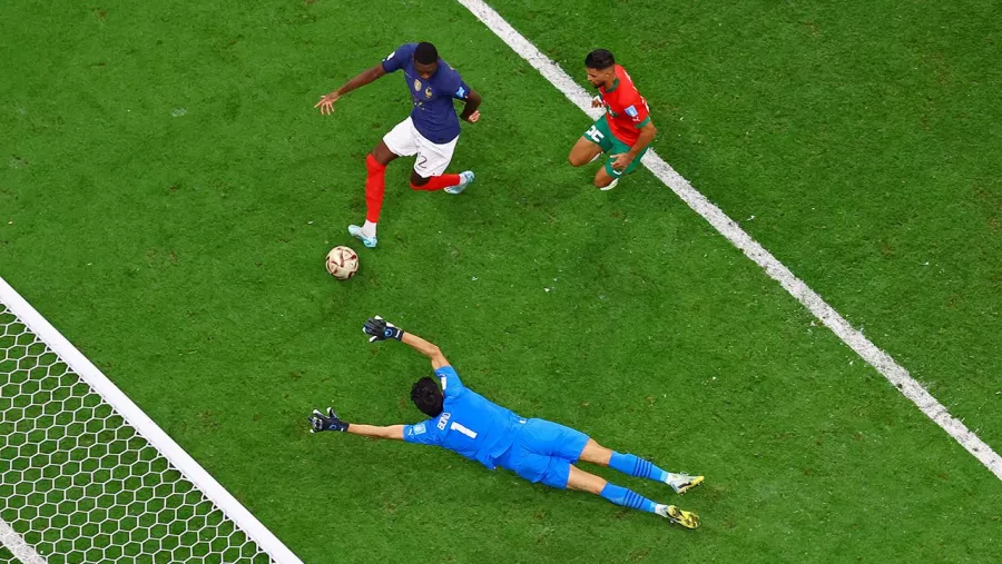 El gol que entierra el sueño de 'Cenicienta' de Marruecos