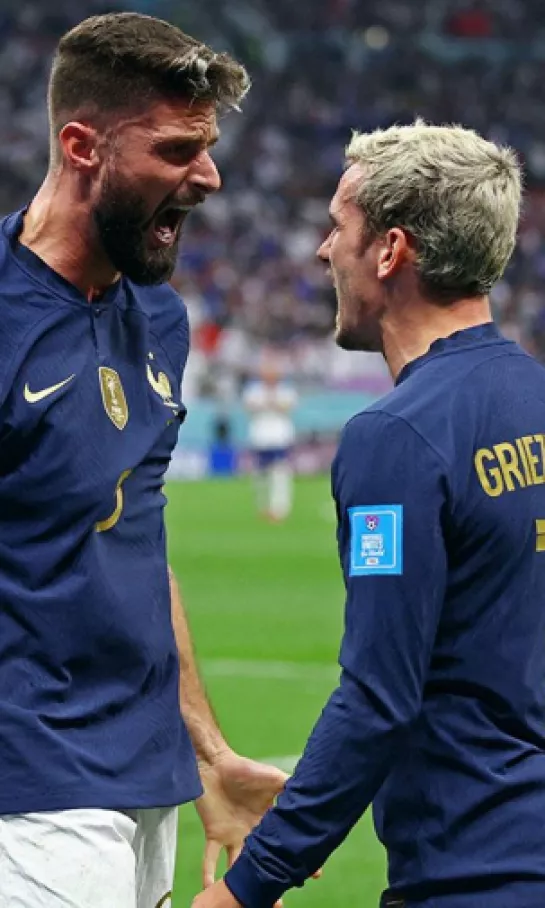 Ahora es cuando Francia más necesita de Giroud y Griezmann, leyendas goleadoras