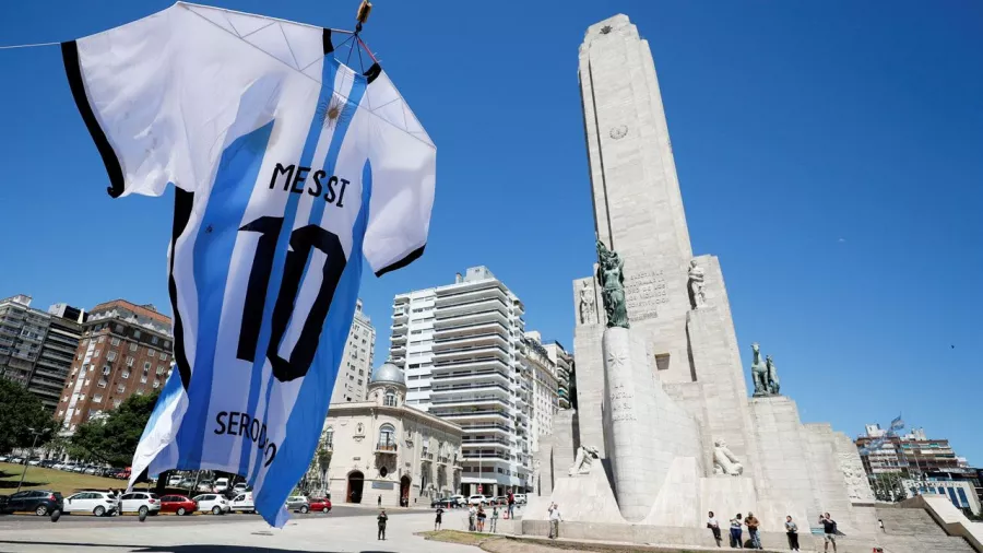 La ciudad de Rosario tiene un ídolo, Lionel Messi
