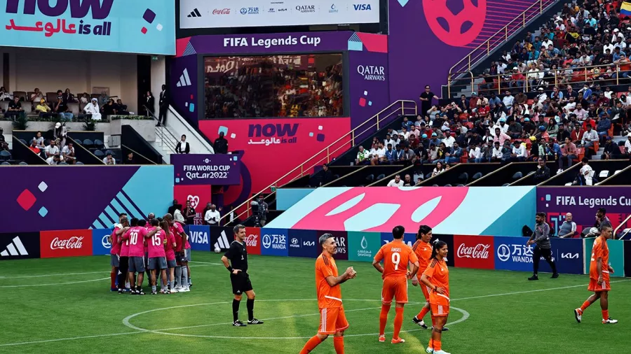 La clase mandó en la cancha en el partido de leyendas