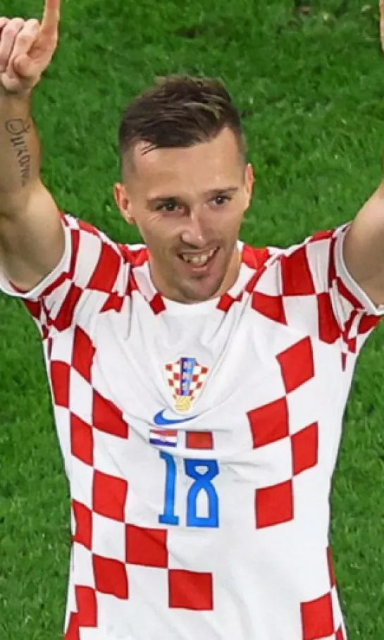Mislav Orsic, el anotador del gol de bronce