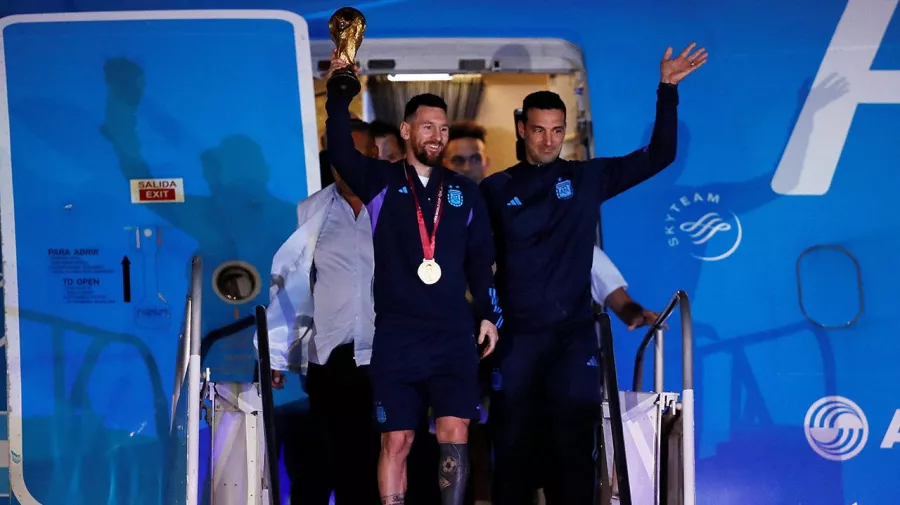 La Copa del Mundo ya durmió en Argentina