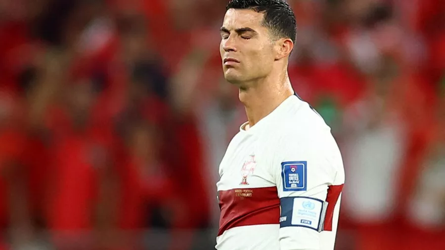 Cristiano Ronaldo, eliminado en octavos de final (Portugal)