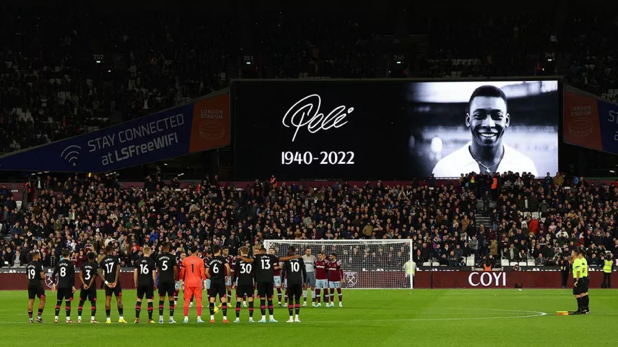 Pelé fue recordado en dónde se hizo leyenda: las canchas