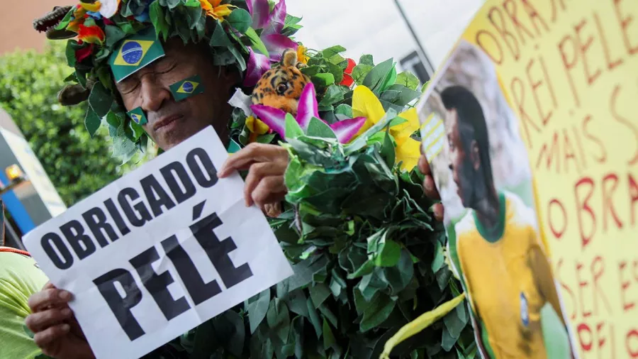 Los homenajes a Pelé no se detienen en Brasil