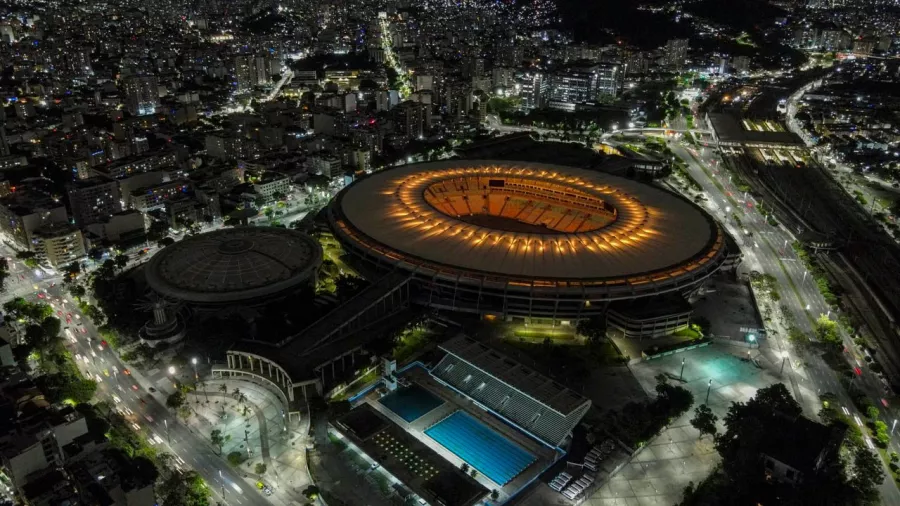 Maracaná, el templo del futbol, le rindió tributo a Pelé