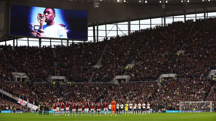 Homenajes para Pelé en la Premier League y en Brasil, así inició el 2023