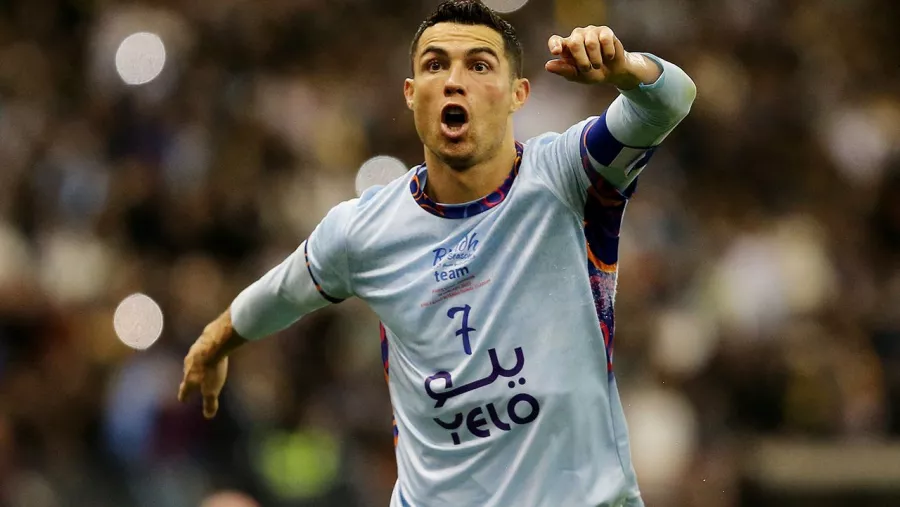 El debut de Cristiano Ronaldo en Arabia, con doblete incluido