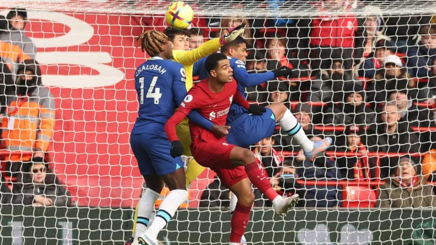 Liverpool y Chelsea empatan en el debut de Mykhailo Mudryk en la Premier League