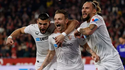 Ivan Rakitic sacó a Sevilla de la zona de descenso de último minuto ante Cádiz