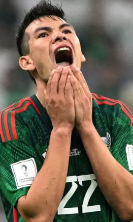 Con la Selección Mexicana, el 'Chucky' Lozano perdió el piso