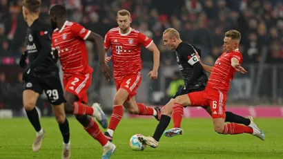 Amargo empate del Bayern Munich ante Eintracht Frankfurt