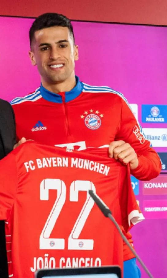 Joao Cancelo refuerza a Bayern Munich pensando en la Champions League