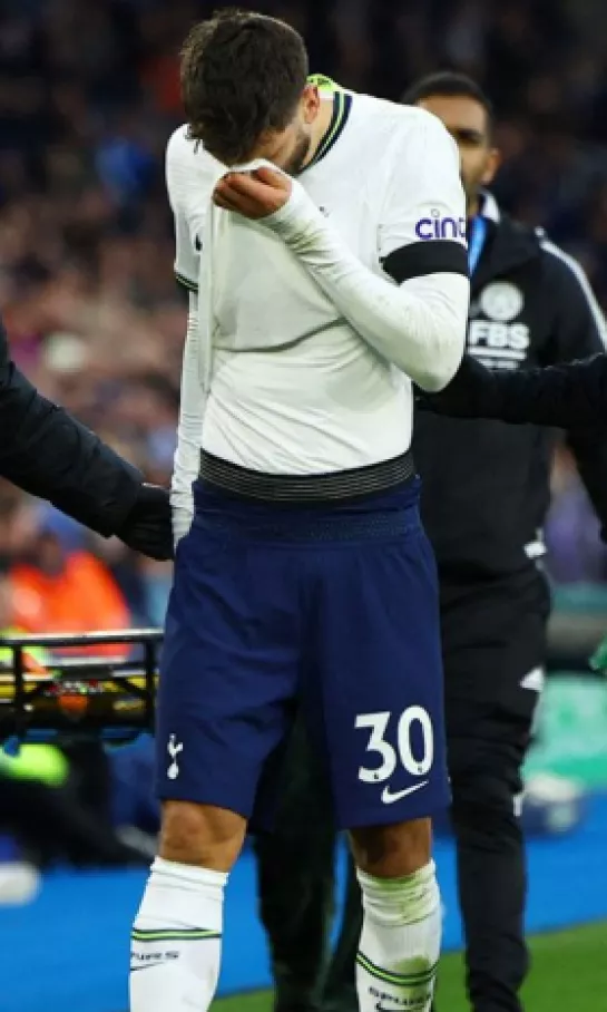 Tottenham pierde a Rodrigo Bentancur lo que resta de la temporada